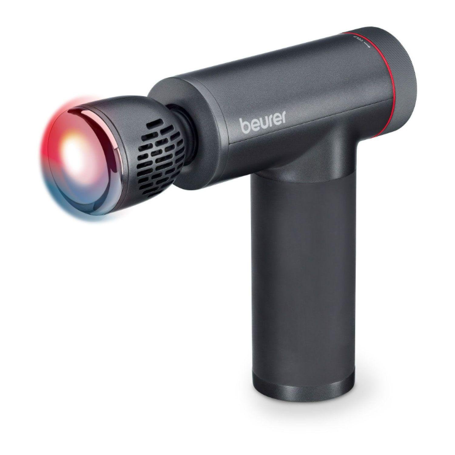 Масажер перкусійний акумуляторний Beurer MG 195 LE з 7 насадками Чорний (30651799)