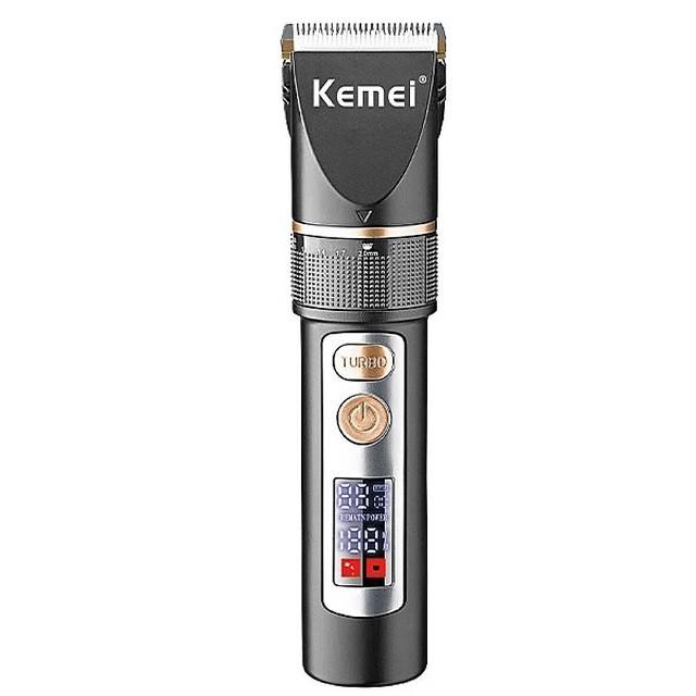 Машинка для стрижки волосся Kemei KM-5073 акумуляторна 5 W Grey (3_03522)
