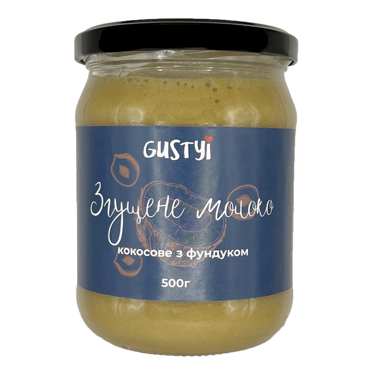 Кокосовое сгущенное молоко с фундуком ТМ Gustyi 500 г (10817829)