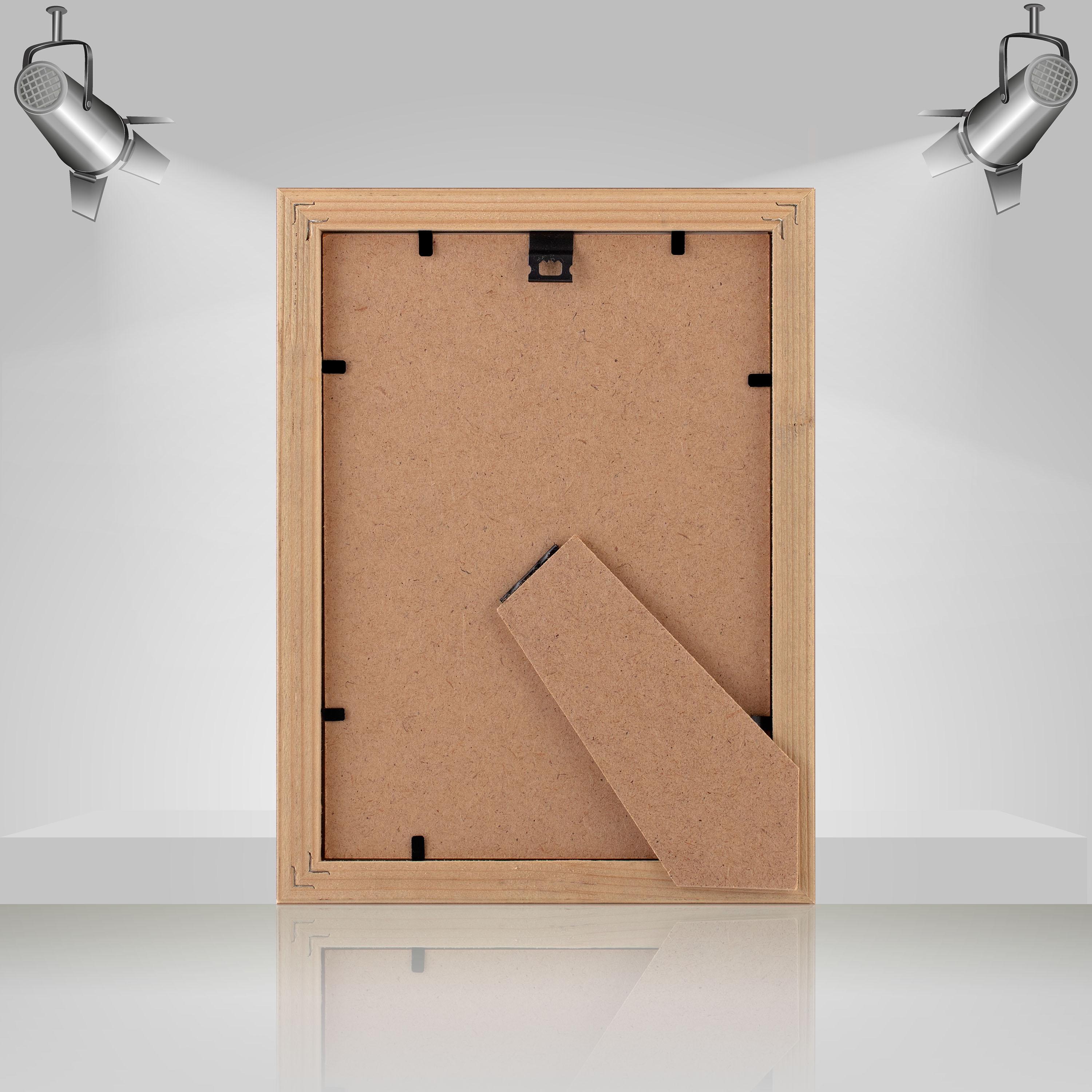 Фоторамка дерев'яна EmojiFrame 15х21 см А5 AH2220-02 антиблікове скло 2 мм з ніжкою Фіолетовий - фото 4 Фоторамка дерев'яна EmojiFrame 15х21 см А5 AH2220-02 антиблікове скло 2 мм з ніжкою Фіолетовий - фото 4