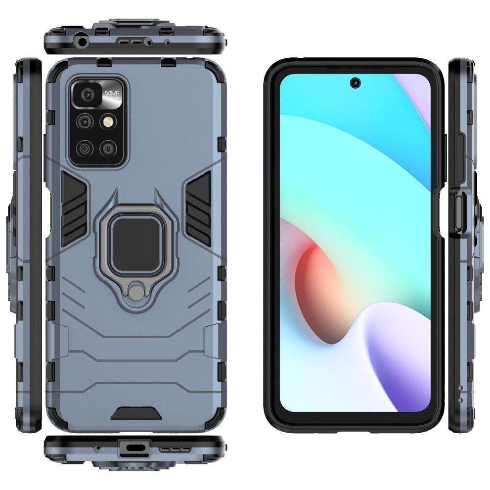 Противоударный чехол Transformers для Xiaomi Redmi 10 (подставка кольцо) Graphite (24143-40) - фото 3 Противоударный чехол Transformers для Xiaomi Redmi 10 (подставка кольцо) Graphite (24143-40) - фото 3