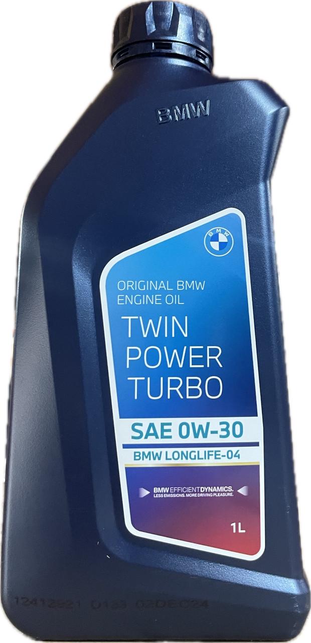 Моторное масло BMW TwinPower Turbo Oil Longlife-04 0W-30 1 л (8321585A201)
