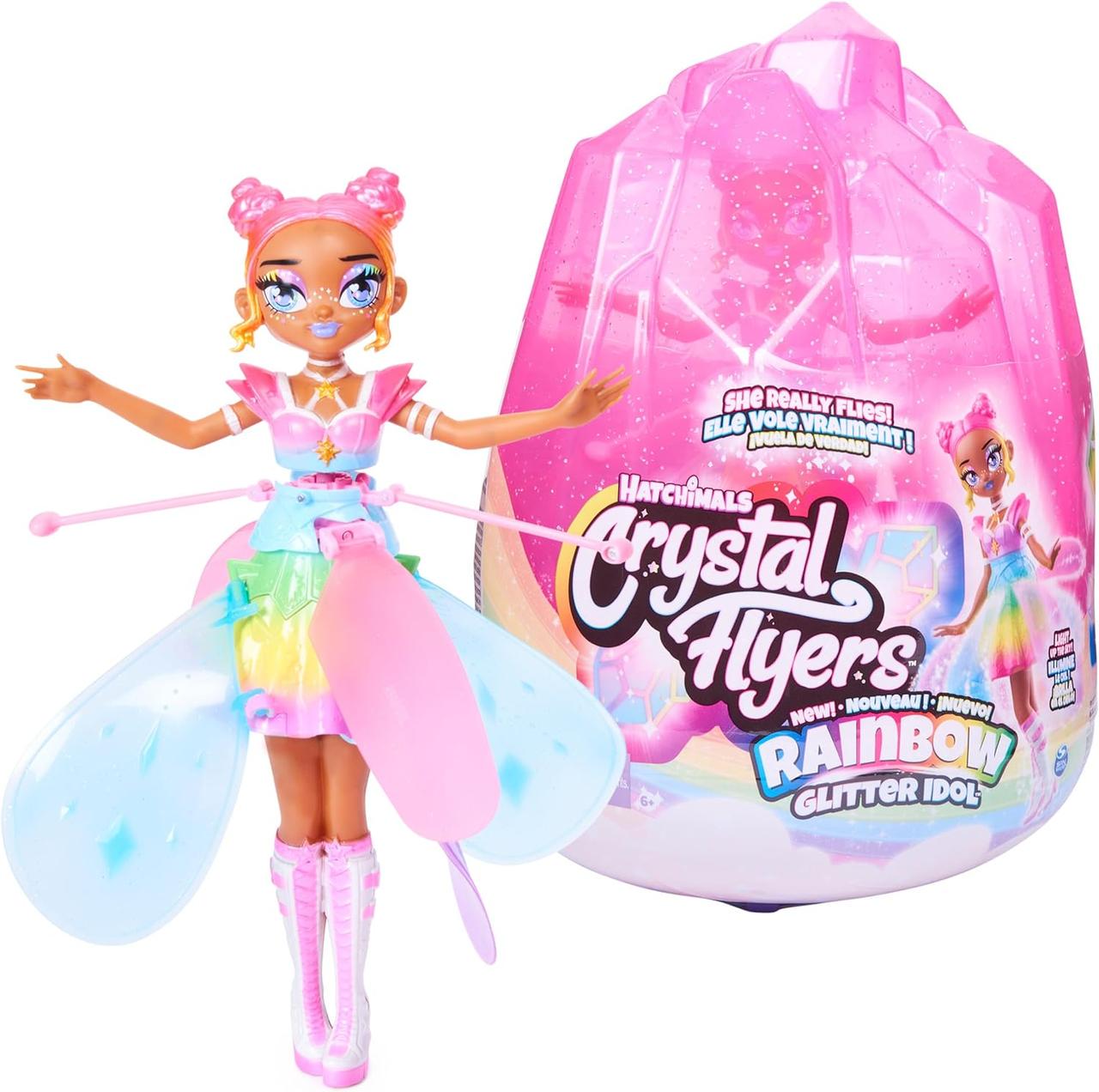 Кукла интерактивная Hatchimals Pixies Crystal Flyers Rainbow Glitter Idol (2156828538)