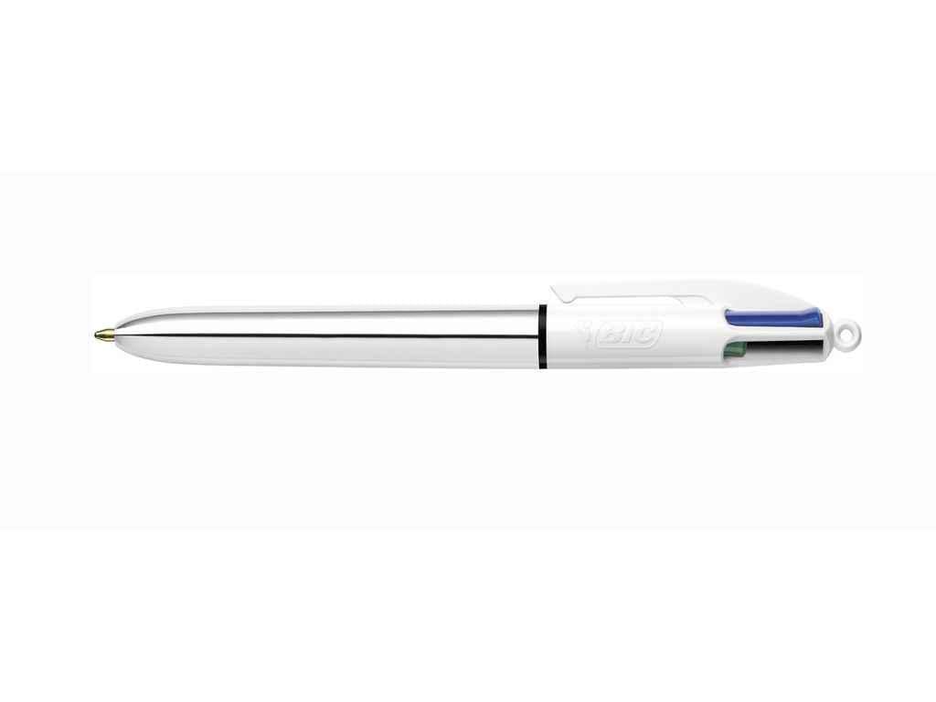 Ручка BIC 4in1 Цвет Shine Silver (bc982873)