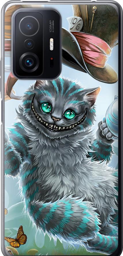 Чехол на Xiaomi 11T Чеширский кот 2 (3993t-2487-42517)