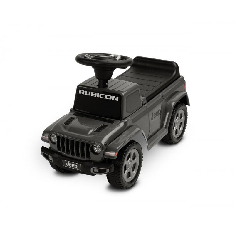 Машинка для катання Caretero Jeep Rubicon зі звуковими ефектами Grey (392875)