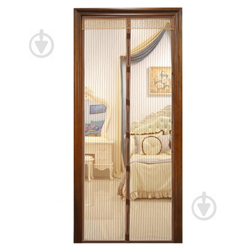 Антимоскитная сетка HMD Magnetic Mesh 210х100 см Коричневый (429-42715299)