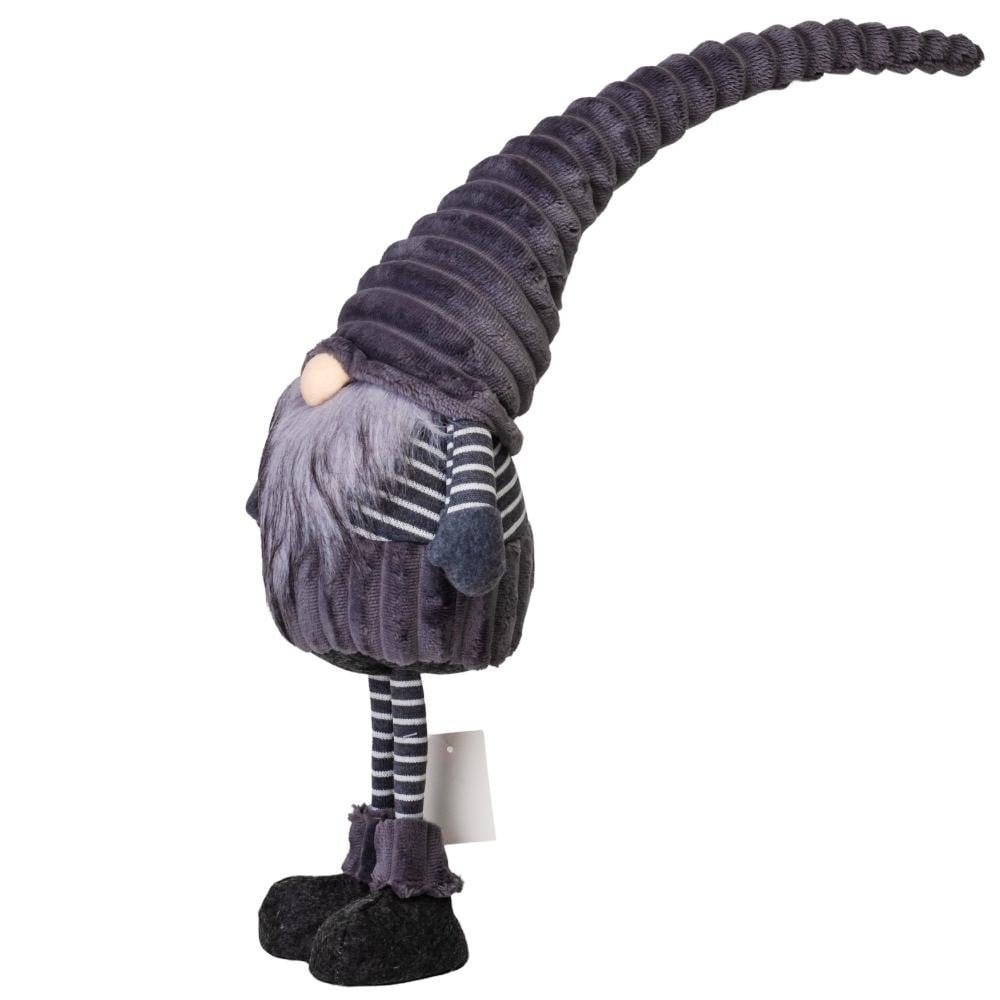 Фигурка с подсветкой гномик 71 см Серый - фото 2