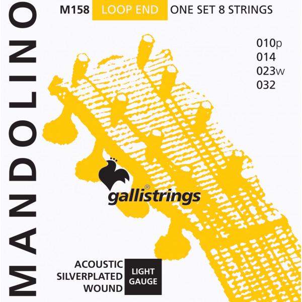 Струны для мандолины Gallistrings M158 (64260) Струны для мандолины Gallistrings M158 (64260)