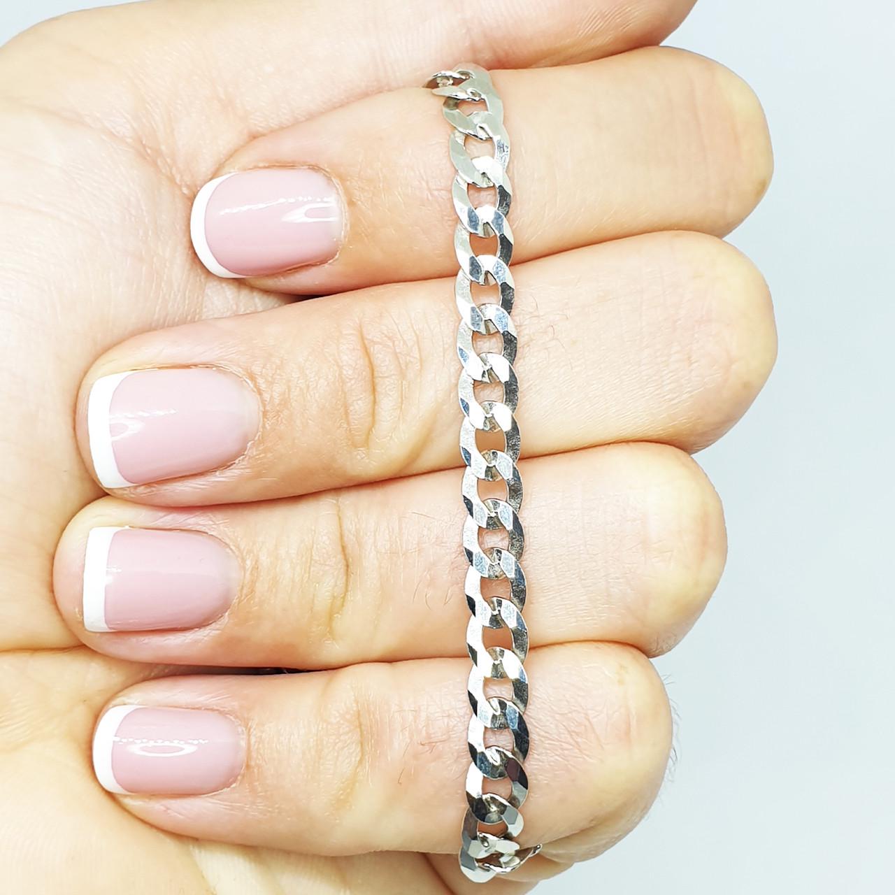 Браслет серебряный Панцирь р. 22 6,06 г