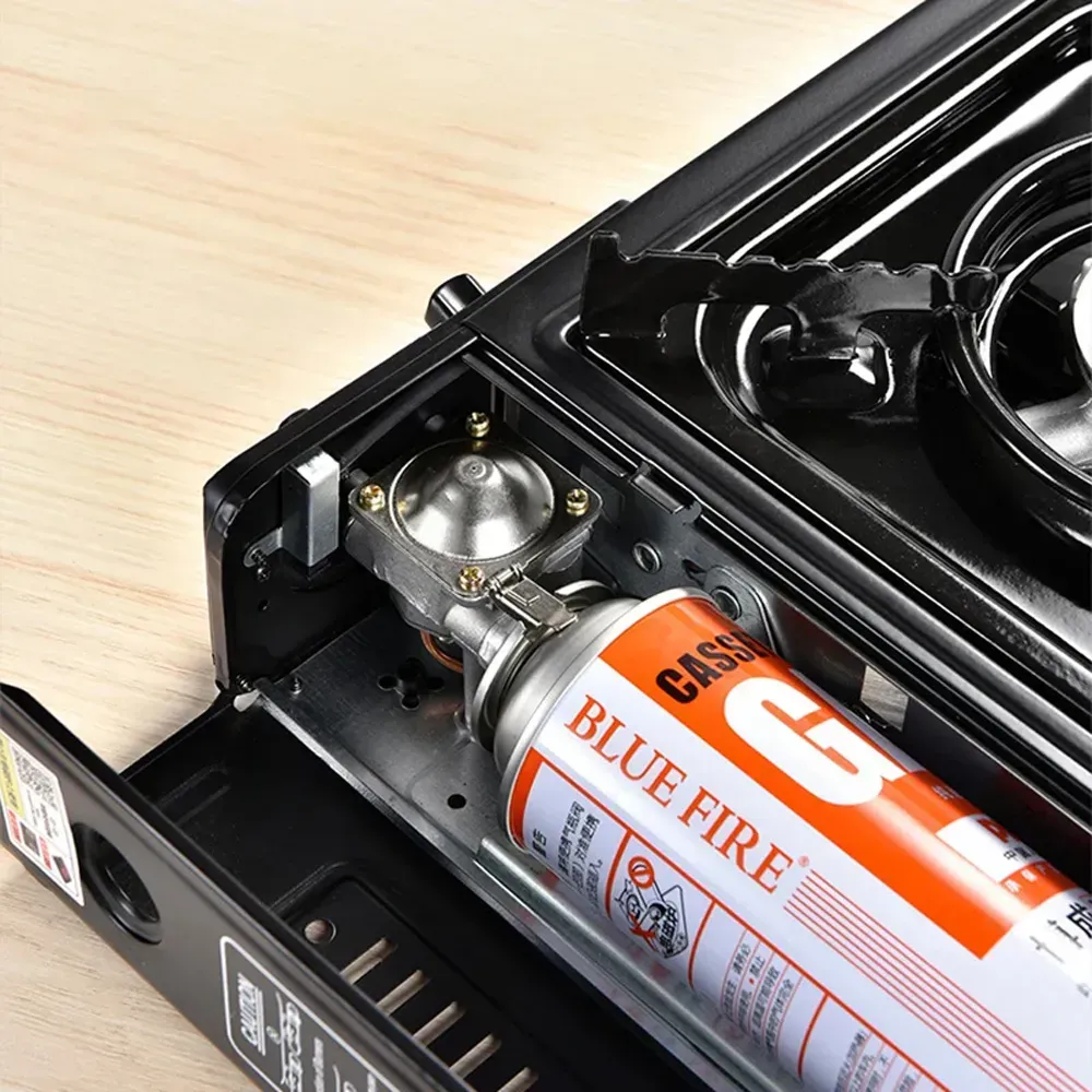 Газова плита на 1 конфорку BDZ-155-A з п'єзопідпалом під газовий балон (25365198) - фото 5 Газова плита на 1 конфорку BDZ-155-A з п'єзопідпалом під газовий балон (25365198) - фото 5