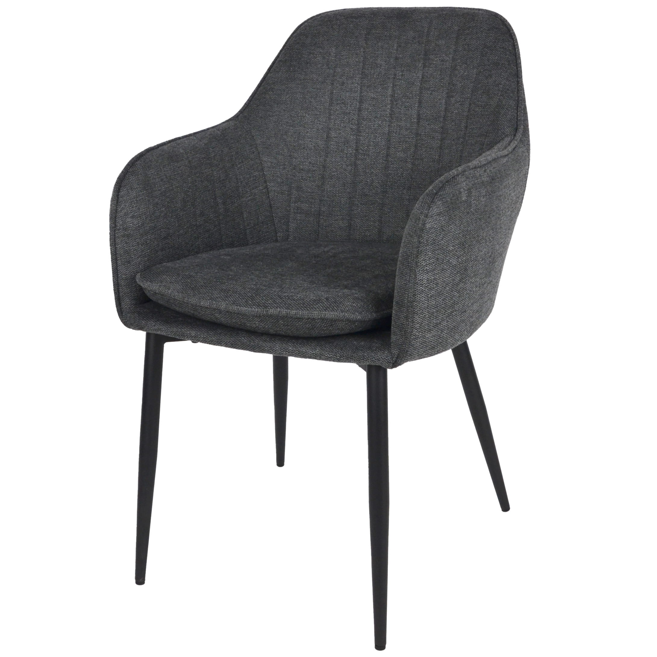 Стул Intarsio Emily Черный/Графитный Стул Intarsio Emily Черный/Графитный