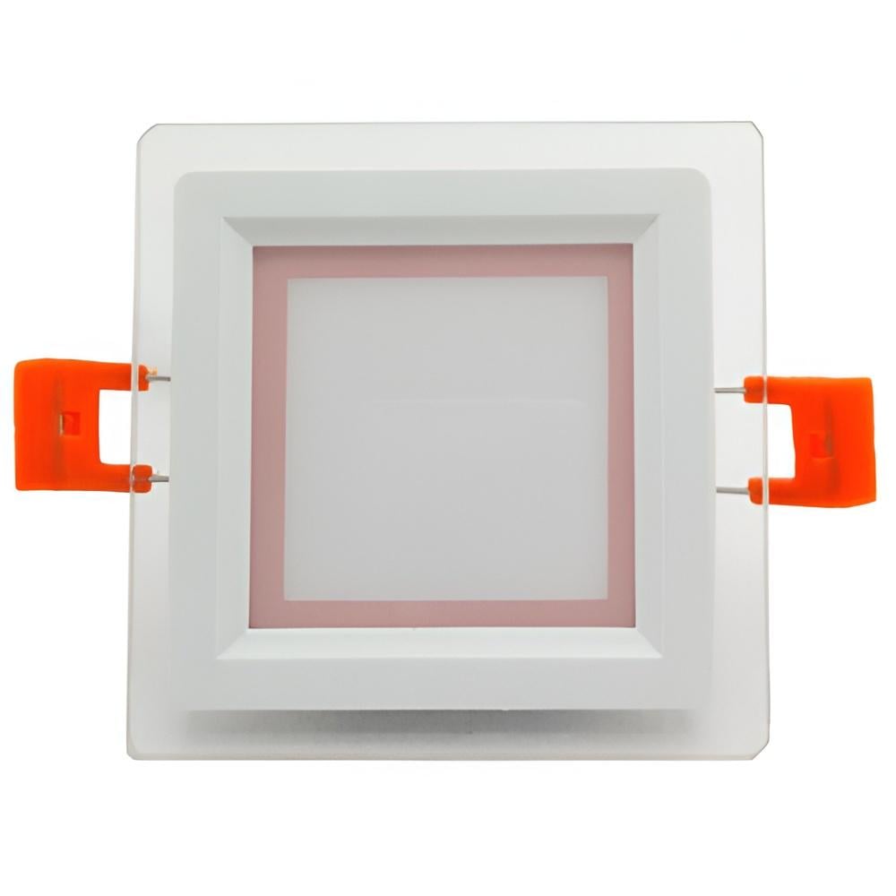 Панель LED Сияние Lemanso 9W 720Lm 4500K с розовой подсветкой (LM1039)