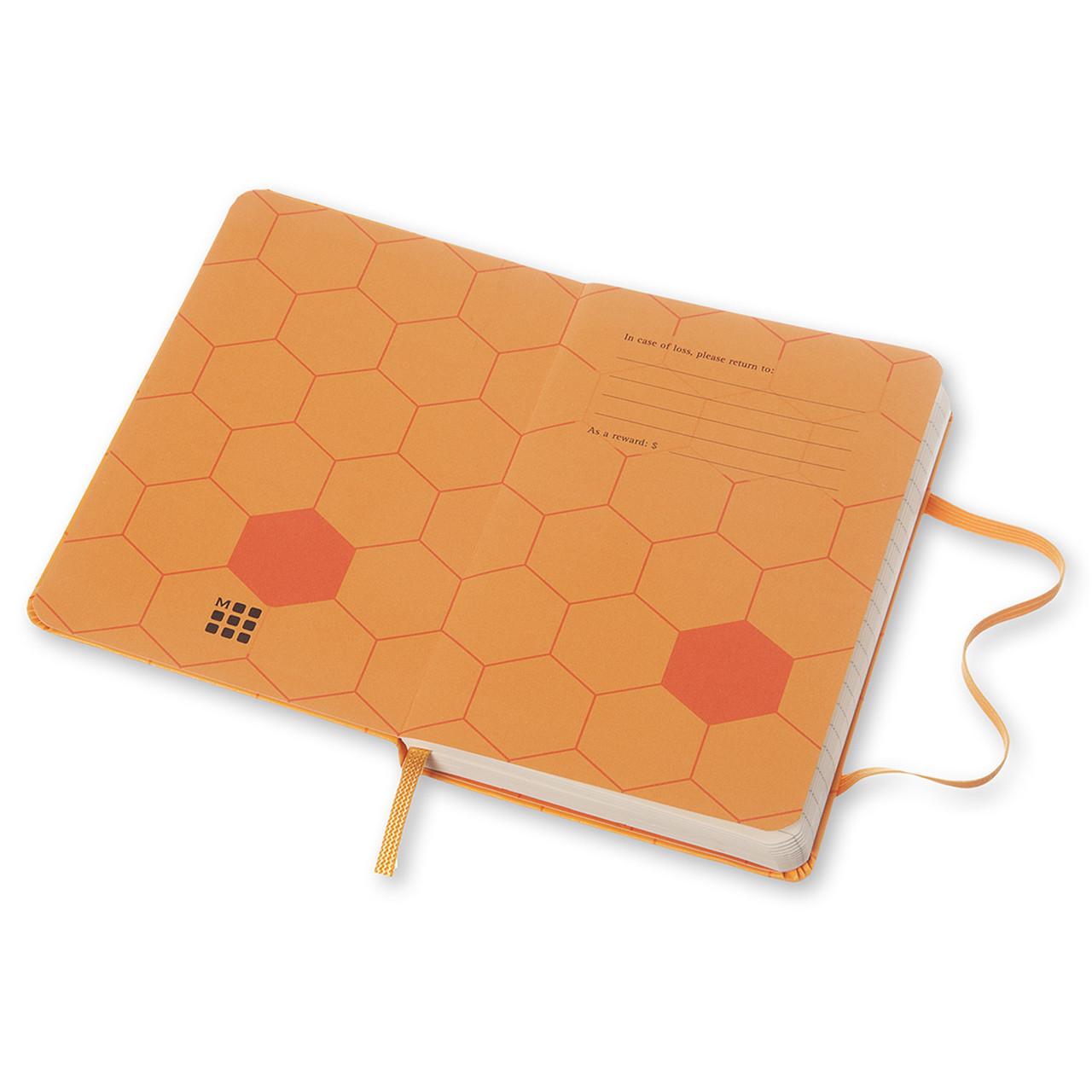 Блокнот Moleskine Limited Honey карманный 192 страницы в линейку желтый 9х14 см (9788867324231) - фото 3