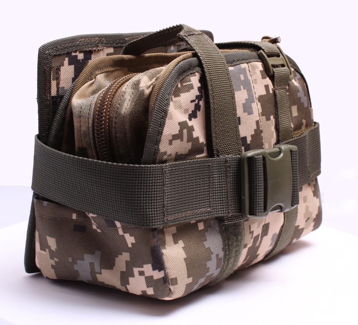 Подсумок для короба ПКМ Pago на 100 патронов открытый Пиксель (Пкм 100 - 3)