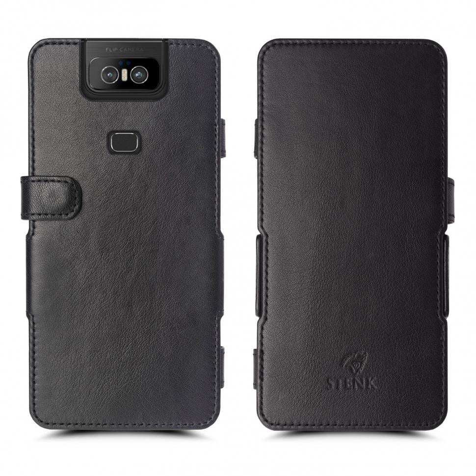 Чехол книжка Stenk Prime для ASUS ZenFone 6 (ZS630KL) Черный (66317)