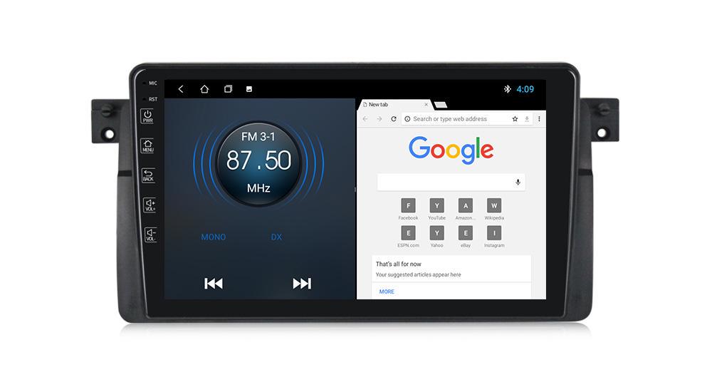 Автомагнітола штатна Phantom DVA-2K9 Pro Max BMW e46 9" (PH-7768128)