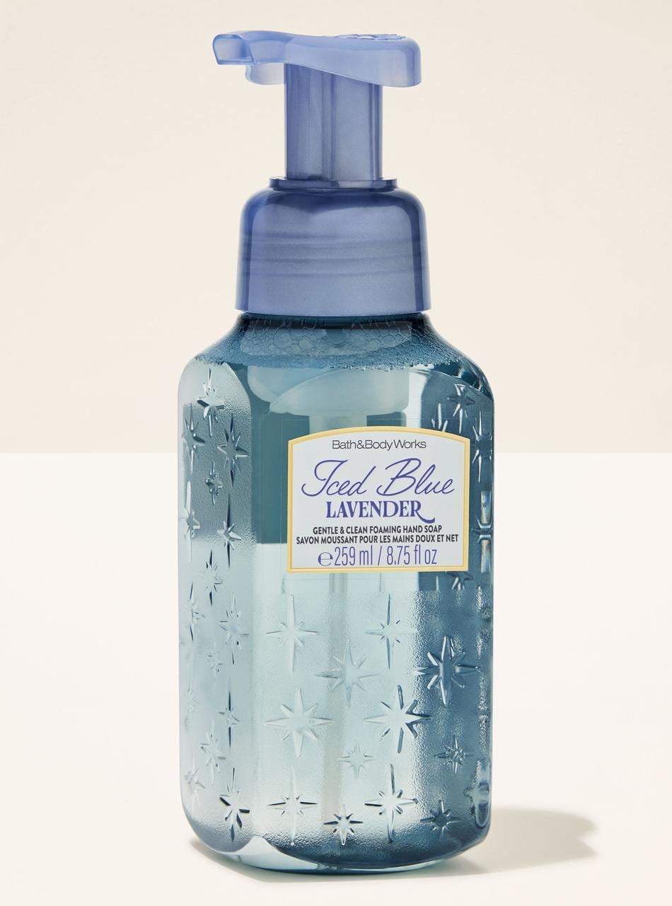 Мыло-пена для рук Bath & Body Works Iced Blue Lavender Gentle & Clean Foaming Hand Soap 259 мл (667659420025)