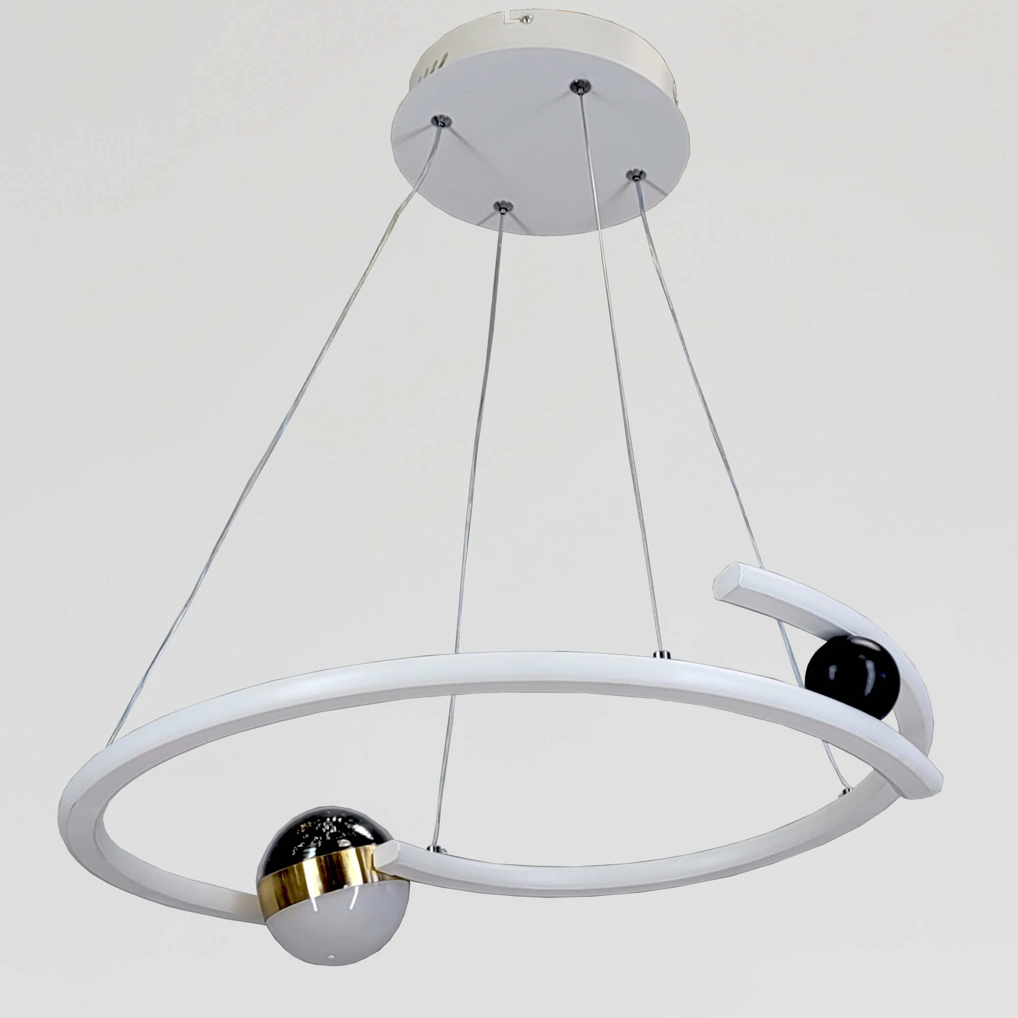 Люстра Air Loop LED 3 режима/пульт/эффект Ночного Неба 78W (2085/460WH)