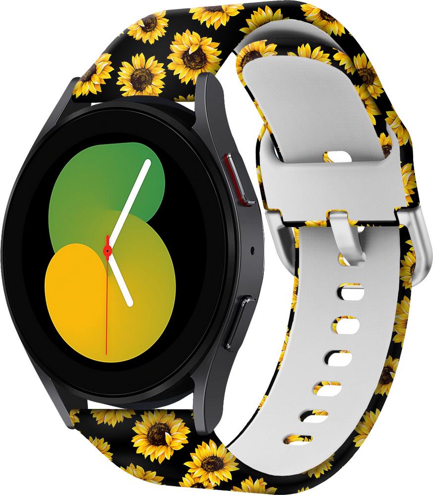 Ремешок Colorful для Galaxy Watch 5 Sunflowers 40 мм (29621)