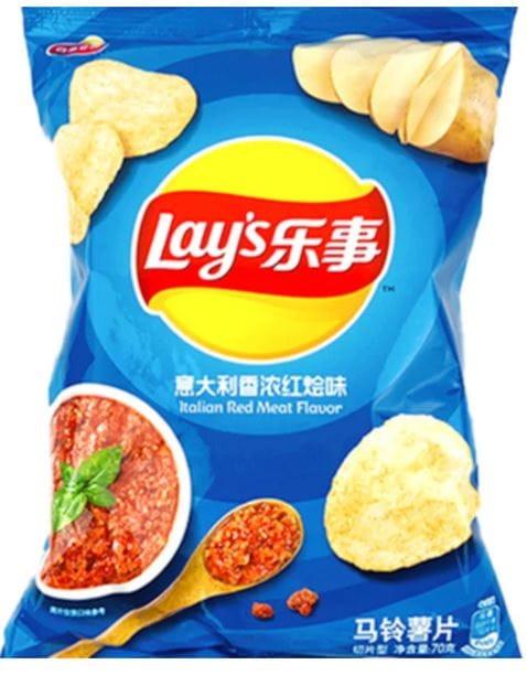 Чипсы Lay's Italian Red Meat Flavour 70 г (1829989502) Чипсы Lay's Italian Red Meat Flavour 70 г (1829989502)