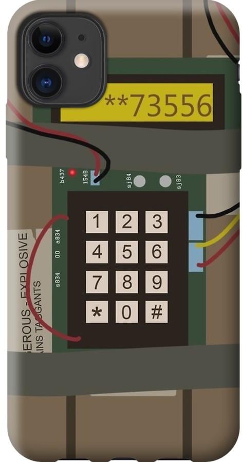 Чохол силіконовий FTS для Apple iPhone 11 CSGO Бомба (6052FDA412)