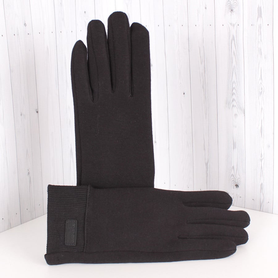Перчатки женские текстильные D270-1T демисезонные L/7,5"/19 см Черный (2394221162) Перчатки женские текстильные D270-1T демисезонные L/7,5"/19 см Черный (2394221162)
