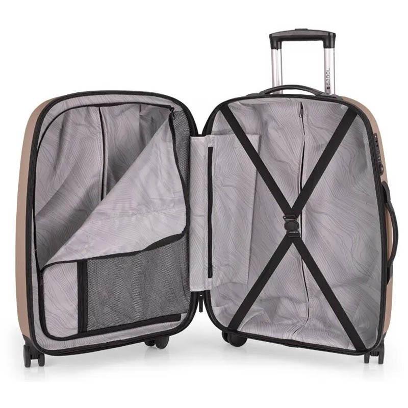 Чемодан на 4-х колесах Gabol Paradise XP L 100 л Beige (930358) - фото 4 Чемодан на 4-х колесах Gabol Paradise XP L 100 л Beige (930358) - фото 4