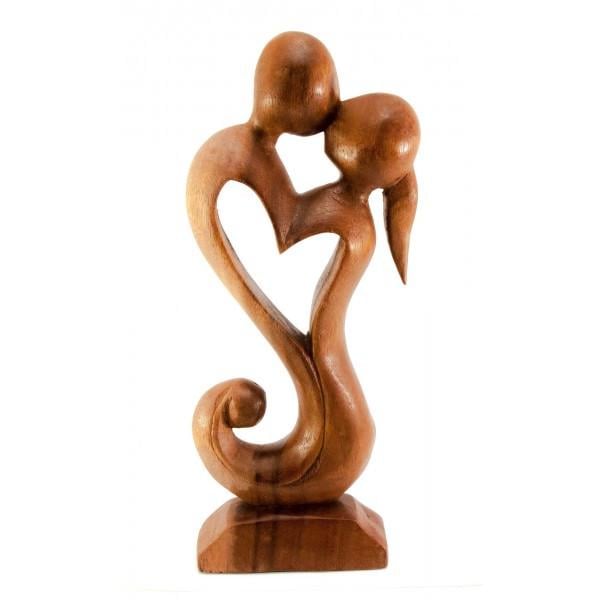 Статуетка Закохані 26 дерево (29915)