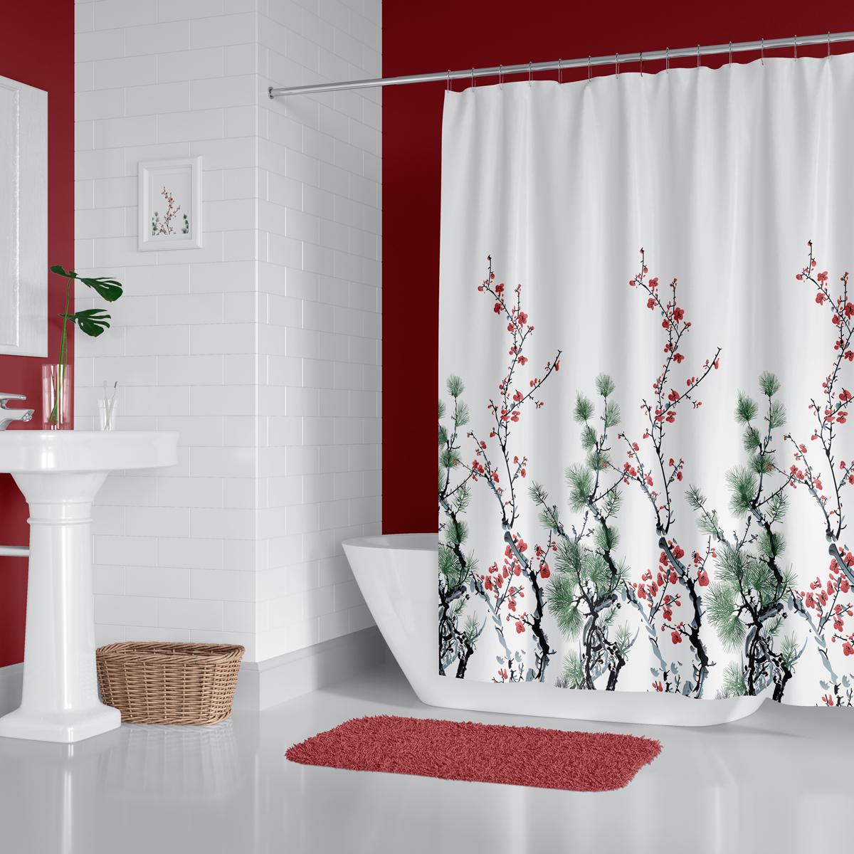 Штора для ванной Tropik Pine 240x200 см (31678702)