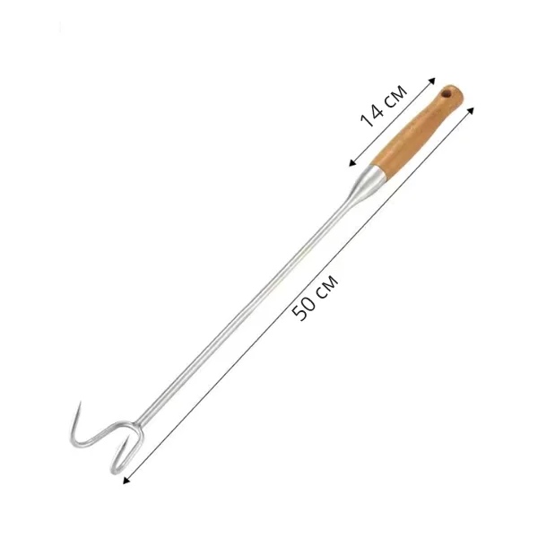 Крюк для мяса для готовки на гриле или костре 2 шт. (J00184) - фото 12 Крюк для мяса для готовки на гриле или костре 2 шт. (J00184) - фото 12