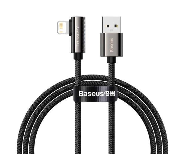 Кабель Baseus CALCS-01 USB Lightning Data 2,4 A 1 м Black