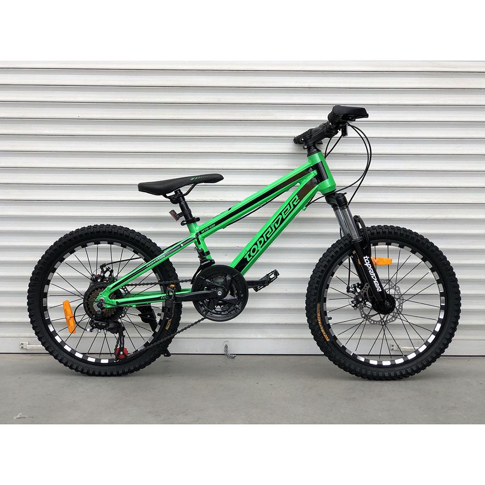 Велосипед Toprider MTB Profi 2021 20" Зеленый (wb016)