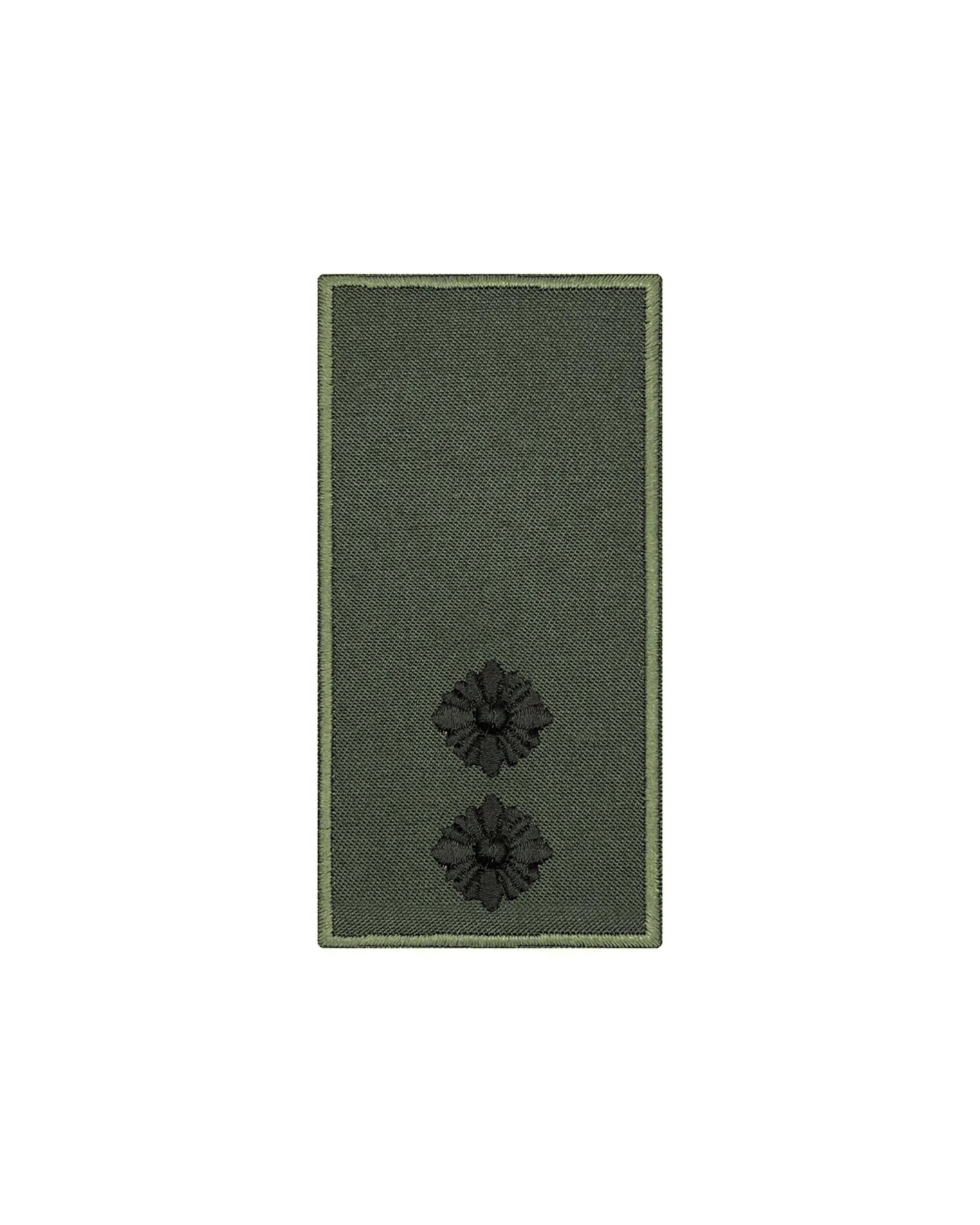Погон Лейтенант НГУ 10х5 см Олива/Чорний (POG.NGU-11.3)