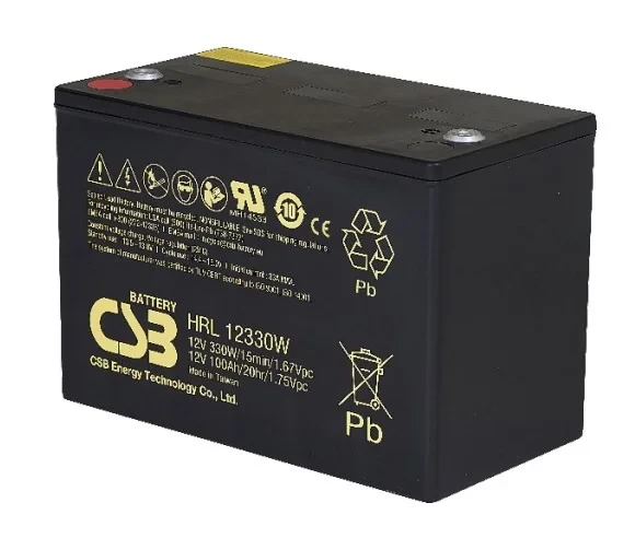 Батарея аккумуляторная СSB 100 Ач 12 В 307x164x217 мм (HRL12330W)