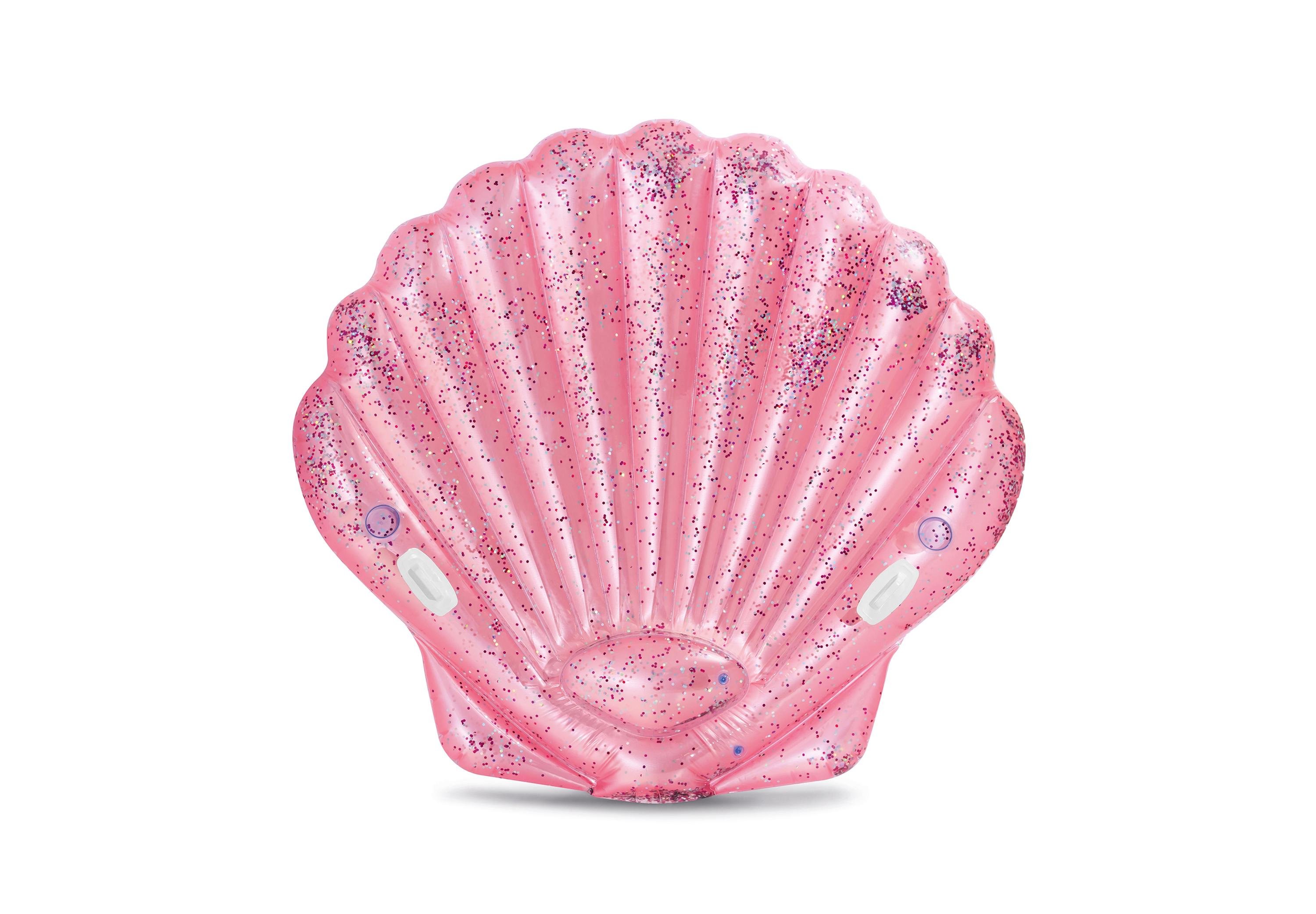 Пліт Intex Мушля 178х24 см Рожевий (57257)