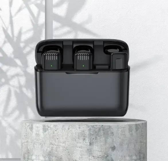 Мікрофон бездротовий петличний з кейсом на 2 мікрофони USB Type-C - фото 3