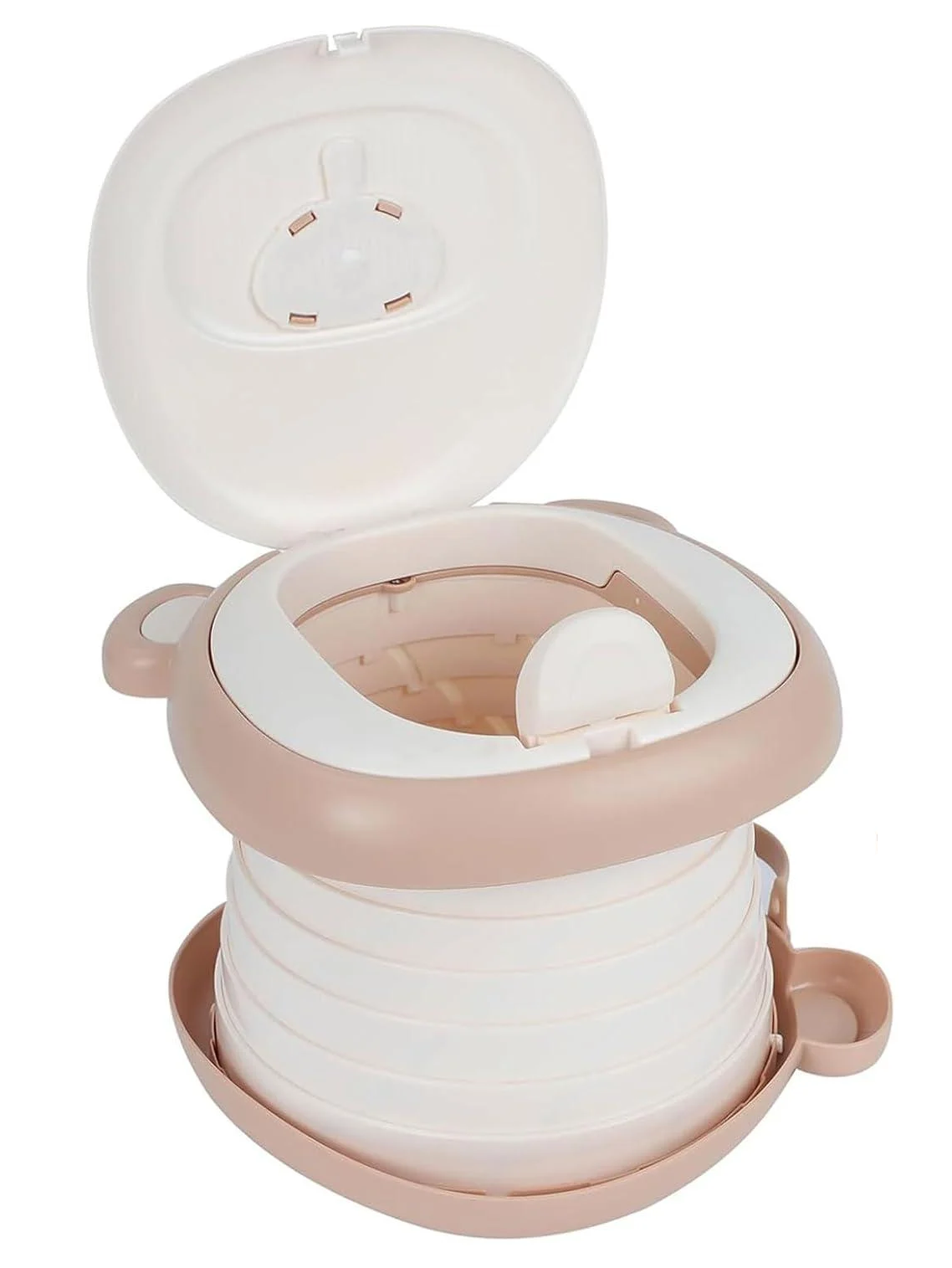 Горшок детский складной Медведь Бежевый (AN00627)