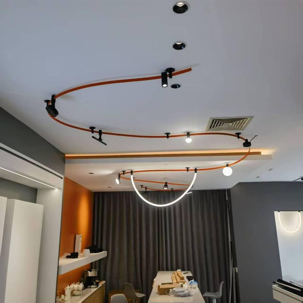 Светильник трековый светодиодный LEDUA AeroLine YZ1807 48V 10W 4000К 280° 300 мм Черный (10244) - фото 5 Светильник трековый светодиодный LEDUA AeroLine YZ1807 48V 10W 4000К 280° 300 мм Черный (10244) - фото 5