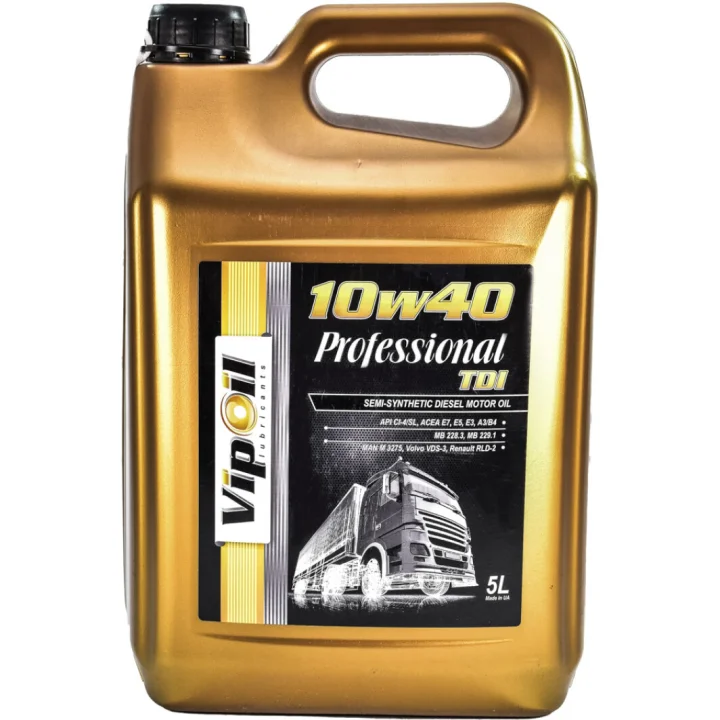 Моторное масло VipOil Professional TDI 10W-40 5 л (0162839)