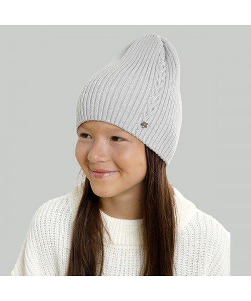 Шапка дитяча Elf Мішель р. 54 Світло-сірий (OK002138)