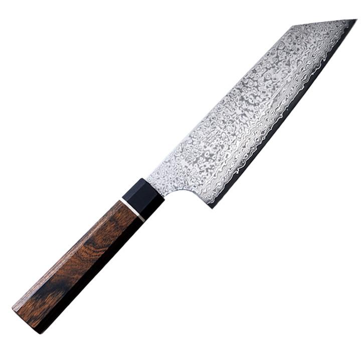 Кухонный нож японский Suncraft Senzo Black Кирицуке 61-62 HRC VG-10 33-слойная дамасская сталь 200 мм Коричневый (2513666172) - фото 1 Кухонный нож японский Suncraft Senzo Black Кирицуке 61-62 HRC VG-10 33-слойная дамасская сталь 200 мм Коричневый (2513666172) - фото 1