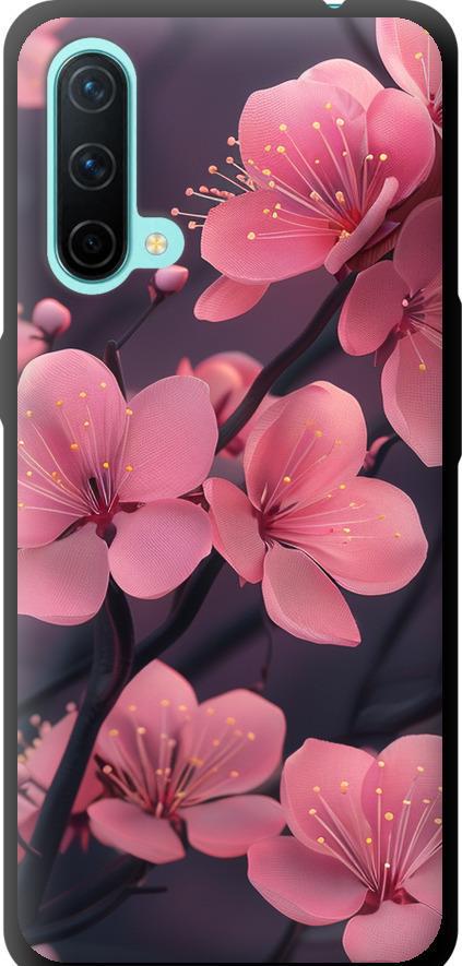 Чехол на OnePlus Nord CE Пурпурная сакура (6075b-2382-42517)