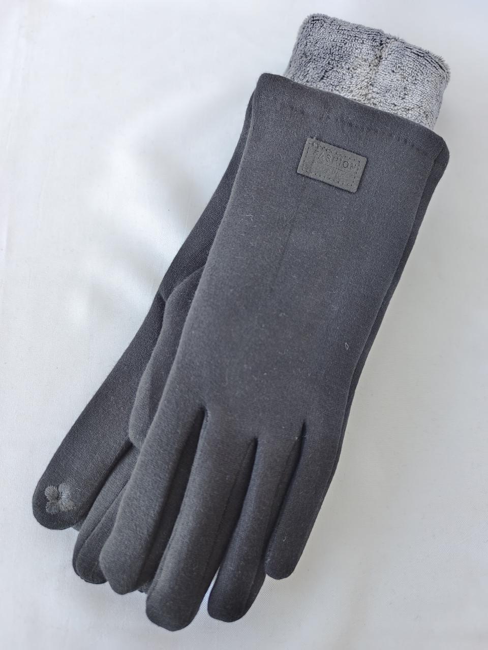 Женские зимние перчатки сенсорные BFL-177 р. 6,5 (DR016954)