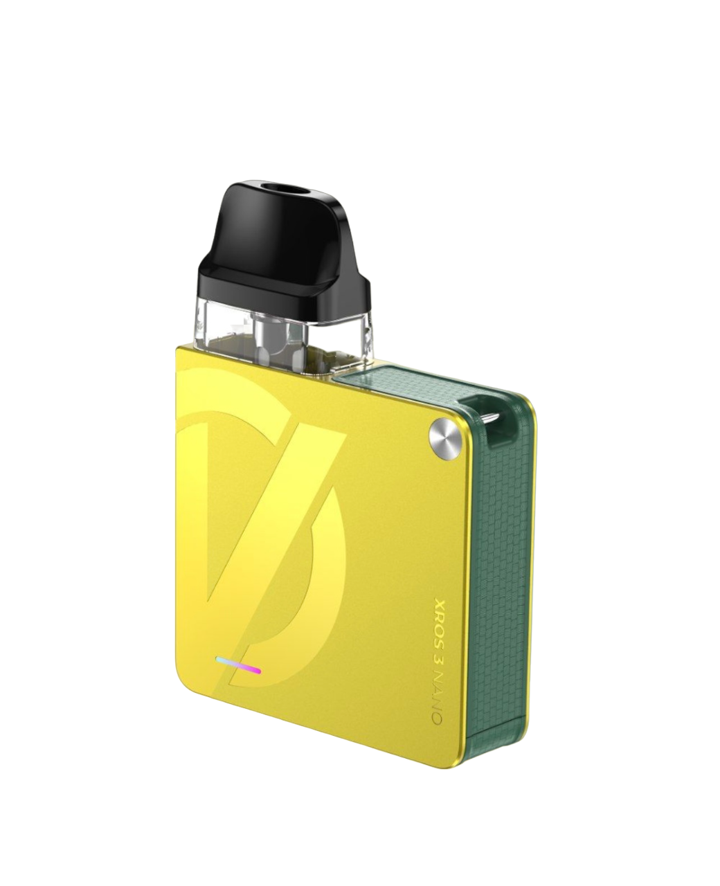 POD-система Vaporesso XROS 3 Nano Pod Kit багаторазова 1000 mAh 2 мл 2 картриджа в комплекті Lemon Yellow (12f64f30) - фото 1