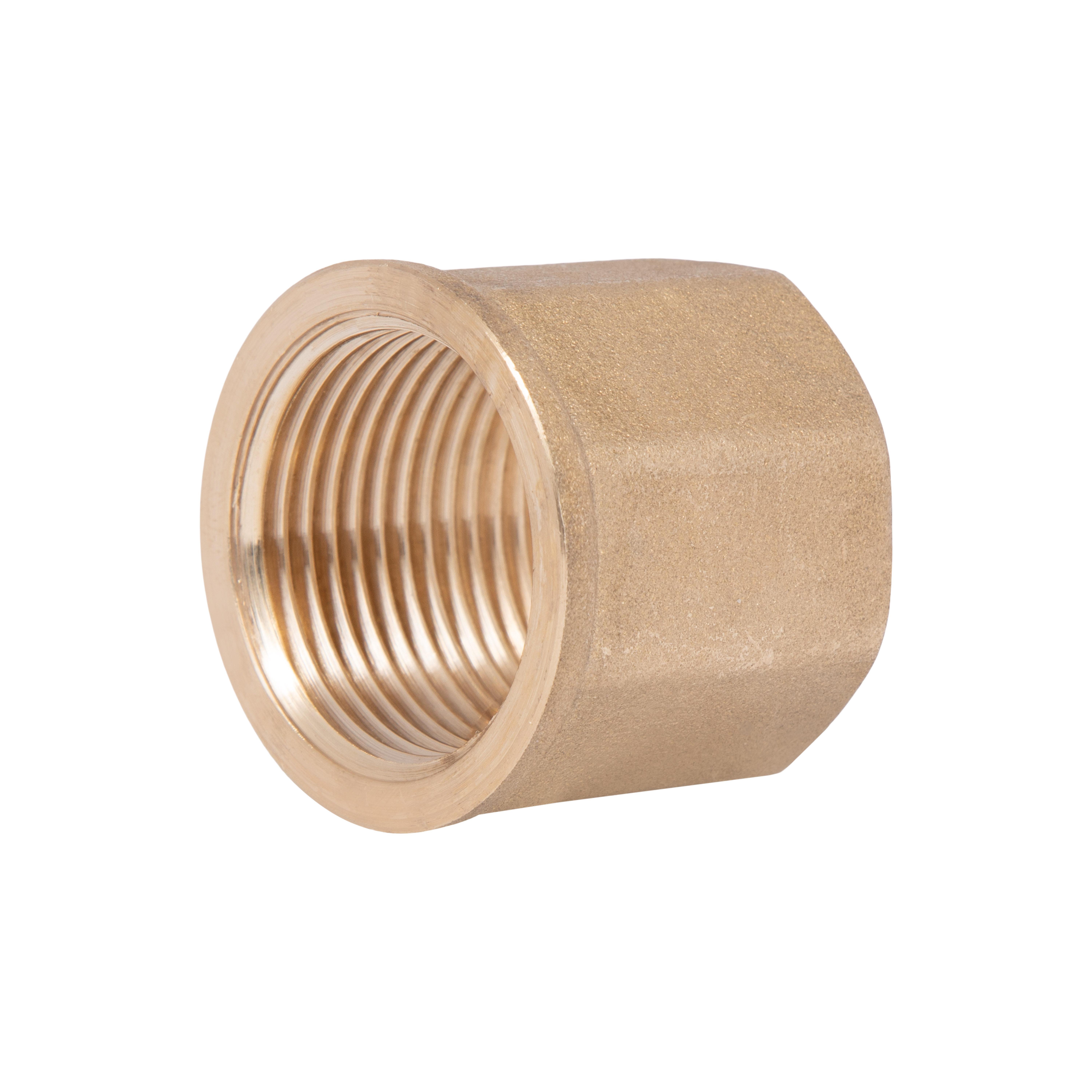 Муфта латунная Thermo Alliance Standart 1" ВВ Желтый (SD40425)