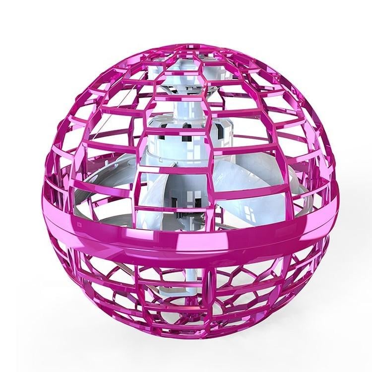 Флай спиннер бумеранг светящийся FlyNova Flying Spinner RGB Розовый (1008791-Pink)