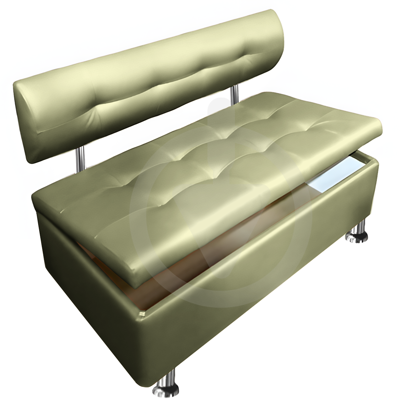 Диван офисный с нишей AVVS для ожидания/приемной 150 см с ножками 14 см Бежевый (25808433) - фото 2 Диван офисный с нишей AVVS для ожидания/приемной 150 см с ножками 14 см Бежевый (25808433) - фото 2