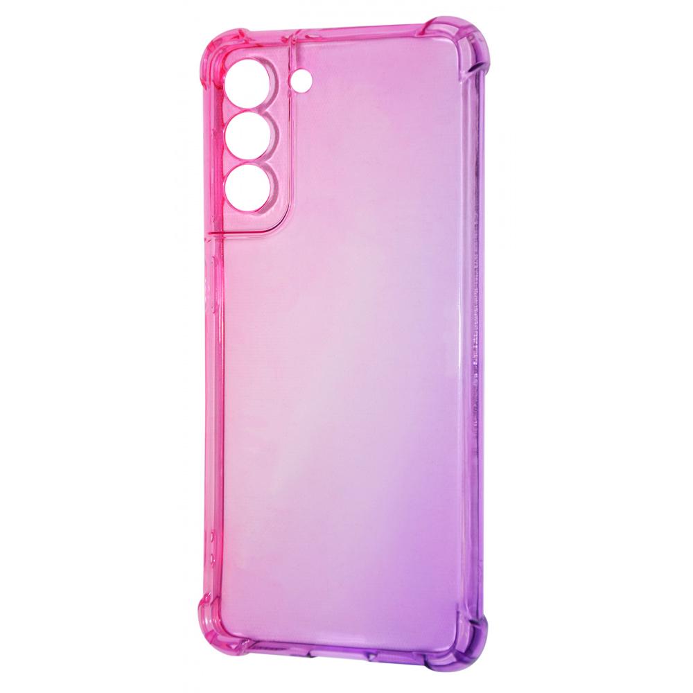 Чехол  WAVE Shine Case Samsung Galaxy S21 (G991B) розовый/фиолетовый Розовый Фиолетовый