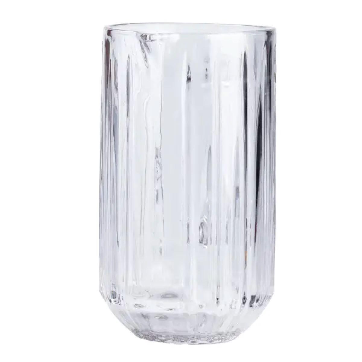 Кувшин для напитков из толстого стекла 1,2 л Прозрачный (HP516) - фото 2